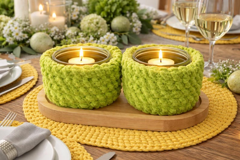 Platzset Tischset Baumwollgarn 40x30 cm in verschiedenen Farben